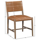  Color_Cognac -- Meridian Andie Dining Chair IMAGE 9
