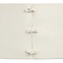  Color_Cream -- Andie Cream Vegan Leather Upholstered Dining Chair IMAGE 7
