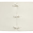  Meridian Andie Cream Vegan Leather Upholstered Dining Chair IMAGE 7