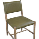  Meridian Andie Olive Vegan Leather Upholstered Dining Chair IMAGE 5