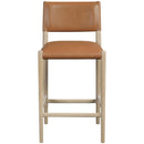  Color_Cognac -- Meridian Andie Counter Height Stool IMAGE 2