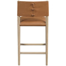  Color_Cognac -- Meridian Andie Counter Height Stool IMAGE 4