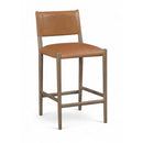  Color_Cognac -- Meridian Andie Counter Height Stool IMAGE 1