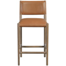  Color_Cognac -- Meridian Andie Counter Height Stool IMAGE 2