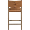  Color_Cognac -- Meridian Andie Counter Height Stool IMAGE 4