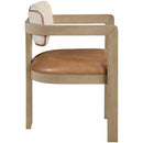  Color_Cognac -- Meridian Ravina Dining Chair IMAGE 3