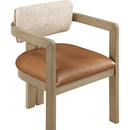  Color_Cognac -- Meridian Ravina Dining Chair IMAGE 5