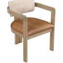  Color_Cognac -- Meridian Ravina Dining Chair IMAGE 6