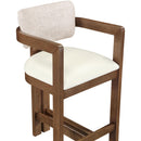  Color_Beige -- Meridian Ravina Counter Height Stool IMAGE 6