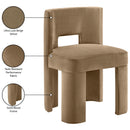  Color_Beige -- Meridian Zuno Dining Chair IMAGE 10