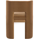 Color_Saddle -- Zuno Saddle Velvet Upholstered Dining Chair IMAGE 5