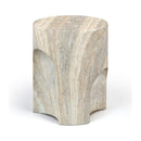  Meridian Olira Natural Concrete And Fiberglass Indoor / Outdoor End Table IMAGE 1