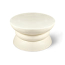  Meridian Collins Cream Aluminum Coffee Table IMAGE 1