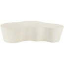 Meridian Monza Cream Concrete And Fiberglass Indoor / Outdoor Coffee Table IMAGE 4