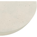  Meridian Reggio Cream Concrete Indoor/Outdoor Coffee Table IMAGE 4