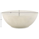  Meridian Reggio Cream Concrete Indoor/Outdoor Coffee Table IMAGE 7