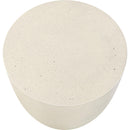  Meridian Reggio Cream Concrete Indoor/Outdoor End Table IMAGE 3