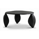  Meridian Pueblo Black Aluminum Coffee Table IMAGE 1