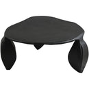  Meridian Pueblo Black Aluminum Coffee Table IMAGE 3