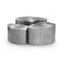  Meridian Banyan Silver Iron Coffee Table IMAGE 1