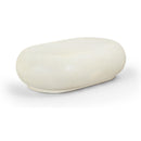 Meridian Pebble Cream Concrete And Fiberglass Indoor / Outdoor Coffee Table IMAGE 1