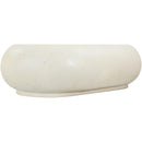  Meridian Pebble Cream Concrete And Fiberglass Indoor / Outdoor Coffee Table IMAGE 3