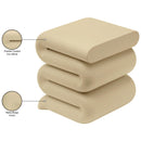 Meridian Roland Beige Iron End Table IMAGE 7