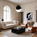  Meridian Roland Black Iron Coffee Table IMAGE 2