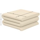  Meridian Roland Cream Iron Coffee Table IMAGE 5