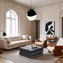  Meridian Roland Blue Iron Coffee Table IMAGE 2