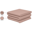  Meridian Roland Pink Iron Coffee Table IMAGE 6