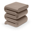 Meridian Roland Taupe Iron End Table IMAGE 1