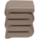  Meridian Roland Taupe Iron End Table IMAGE 3
