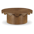  Meridian Dahlia Brown Oak Veneer Coffee Table IMAGE 1