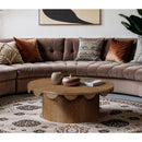  Meridian Dahlia Brown Oak Veneer Coffee Table IMAGE 2