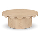  Meridian Dahlia Natural Oak Veneer Coffee Table IMAGE 1