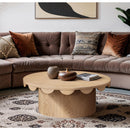  Meridian Dahlia Natural Oak Veneer Coffee Table IMAGE 2