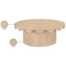  Meridian Dahlia Natural Oak Veneer Coffee Table IMAGE 7