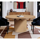  Color_Natural -- Dahlia 60" Natural Oak Veneer Dining Table IMAGE 2