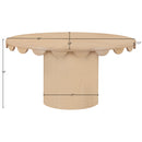  Color_Natural -- Dahlia 60" Natural Oak Veneer Dining Table IMAGE 6