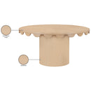  Color_Natural -- Dahlia 60" Natural Oak Veneer Dining Table IMAGE 7