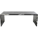 Meridian Pienza Black Marble Coffee Table IMAGE 2