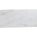  Meridian Pienza White Marble Coffee Table IMAGE 5