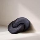  Color_Black -- Knot Black Marble Decorative Knot IMAGE 2