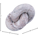  Color_Brown -- Knot Brown Marble Decorative Knot IMAGE 5
