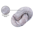  Color_Brown -- Knot Brown Marble Decorative Knot IMAGE 6