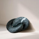  Color_Green -- Knot Green Marble Decorative Knot IMAGE 2
