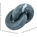  Color_Green -- Knot Green Marble Decorative Knot IMAGE 5