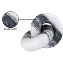  Meridian Knot Panda Marble Decorative Knot IMAGE 6