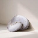  Color_White -- Knot White Marble Decorative Knot IMAGE 2